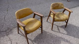 Paoli Chairs Mid Century Modern Side Lounge Danish Mcm photo