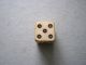 Georgian Named Maker Neild George 3rd Spot Die Dice Duty Stamped To 6 Spot 1780 British photo 2