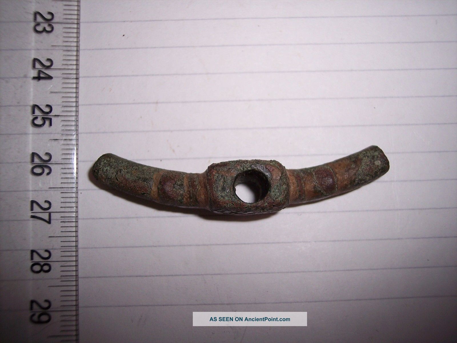 Medieval Purse Bar - Uk Metal Detector Find British photo