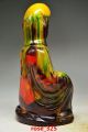 Chinese Fine Amber Handwork Kwan - Yin Statues Kwan-yin photo 4