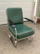 Kem Weber Lloyd Mfg.  Chrome Springer Chair 1930 Art Deco Machine Age Armchair 1900-1950 photo 3