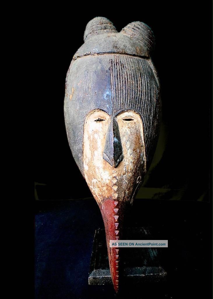 Fine Tribal Kalao Mask Burkinafaso Other African Antiques photo