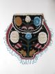 2 Antique American Indian Micmac Beaded Bags,  Multicolored Native American photo 5