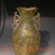Chinese Bronze Gilt Hand Craved Beauty Vase W Ming Dynasty Mark Vases photo 1