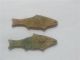 China Collect Rare Old Dynasty Palace Bronze Two Fish Statues Coin Other Antique Chinese Statues photo 1
