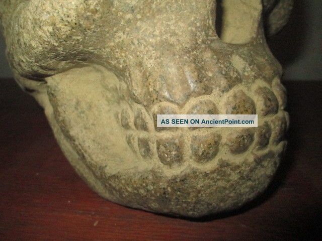 Skull Head Stone,  Moche,  Precolumbian,  Mochica The Americas photo