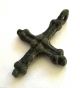 Circa.  1100 A.  D English Early Medieval Period Ae Bronze Cross Pendant British photo 1