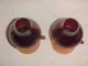 Gunnar Ander Ystad Metall Modern Copper Red Glass Candlesticks Midcentury Design Mid-Century Modernism photo 7