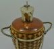 Antique Victorian Silver Plated Whiskey Basket Decanter Taylor Tunnicliffe & Co Aesthetic Movement photo 1