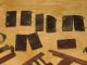 Antique Maritime Wooden Ship Anchor Hand Made Miniature Paddle Barrel Life Ring Model Ships photo 10