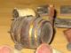 Antique Maritime Wooden Ship Anchor Hand Made Miniature Paddle Barrel Life Ring Model Ships photo 3