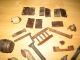 Antique Maritime Wooden Ship Anchor Hand Made Miniature Paddle Barrel Life Ring Model Ships photo 8