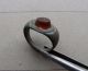 Ancient Roman Bronze Ring With Carnelian Engraved Delfin.  1st - 3rd Century Ad Roman photo 6