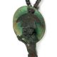 Pre - Columbian Chimu Bronze Figure And Necklace The Americas photo 2