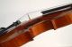 Old Antique German Fullsize 4/4 Violin - Label Copy Of Nikolaus Amatus - 1920 ' S String photo 3
