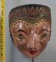 Indonesien Javanese Jawa Wayang Topeng Mask Maschera Vintage Ethnic Pt82 Pacific Islands & Oceania photo 1