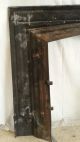 Antique 19th Century Federal Cast Iron Fireplace Front,  Surround,  Insert 38x34 