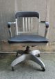 Modern Machine Industrial Aluminum Propeller Rolling Swivel Arm Chair Goodform Mid-Century Modernism photo 1