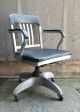 Modern Machine Industrial Aluminum Propeller Rolling Swivel Arm Chair Goodform Mid-Century Modernism photo 3