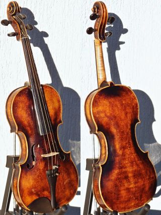 Fine Antique Czech Violin. ,  Mature Tone photo