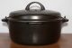 Griswold Circa 1940 Iron Mountain 1036 Dutch Oven & 1037 Basting Cover Cast Iron Other Antique Home & Hearth photo 2