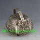 China Silver Handwork Incense Burner & Hollow Out Lid W Ming Dynasty Mark Incense Burners photo 3