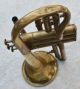 Rare Antique Jerome Thibouville - Lamy Raw Brass French Cornet Year - 1880 ' S Brass photo 7