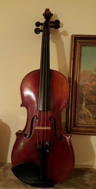 Joseph Guarnerius Fecit Cremonae Anno 1740 Full Size Violin $4,  125 photo