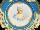Antique Sevres Chateau Cabinet Porcelain Mme Du Parabere Hand Painted Plate 1844 Plates & Chargers photo 1