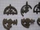 Viking Period Bronze 8 Pendants And 3 Cross With Loss 800 - 1000 Ad F, Viking photo 2