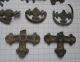 Viking Period Bronze 8 Pendants And 3 Cross With Loss 800 - 1000 Ad F, Viking photo 5