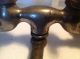 Vtg.  Standard Renu Nickel Plate Brass Faucet Spigot Porcelain Hot & Cold Handles Plumbing photo 3