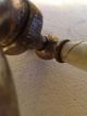 Vtg.  Standard Renu Nickel Plate Brass Faucet Spigot Porcelain Hot & Cold Handles Plumbing photo 6