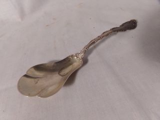 Antique Gorham Sterling Silver Spoon - Serving?pat 1897 - 5.  5in -.  6 Ozt - Nr photo