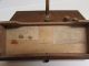 Incomplete Vintage Balance Scale With Apothecary Weights In Wooden Case Scales photo 2