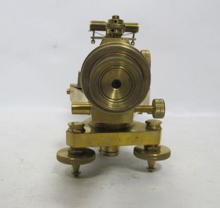 Antique German Brass Engineer Surveying Tool Transit Level Survey Scope 15 