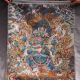 Tibetan Nepal Silk Embroidered Thangka Tara Tibet Buddha - - Hayagriva 22 Paintings & Scrolls photo 1