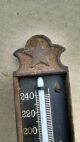 Vintage Industrial Cast Iron Boiler Water Temp Gauge 1890 ' S - 1900 Peoria Ill. Other Mercantile Antiques photo 2