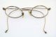 Antique White Gold Filled Eyeglass Rims For Restoration Optical photo 1