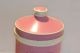 English 19thc Puce Pink Porcelain Lug Apothecary Drug Jar By York Glass Company Bottles & Jars photo 3