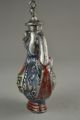 Asia China First - Rate Vintage Art Tibet Silver Carve Vivid Relievo Snuff Bottle Snuff Bottles photo 3