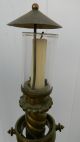 Vintage Brass Candelabra For A Ship Or Yacht Other Maritime Antiques photo 3