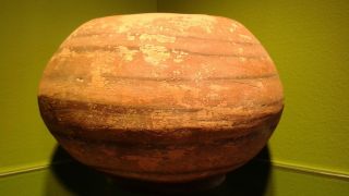 Egyptian Coptic Pottery Decorated Bowl Dating To Around 500 Ad Christian Egypt. photo