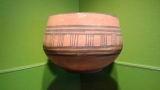 Egyptian Coptic Pottery Decorated Bowl Dating To Around 500 Ad Christian Egypt photo