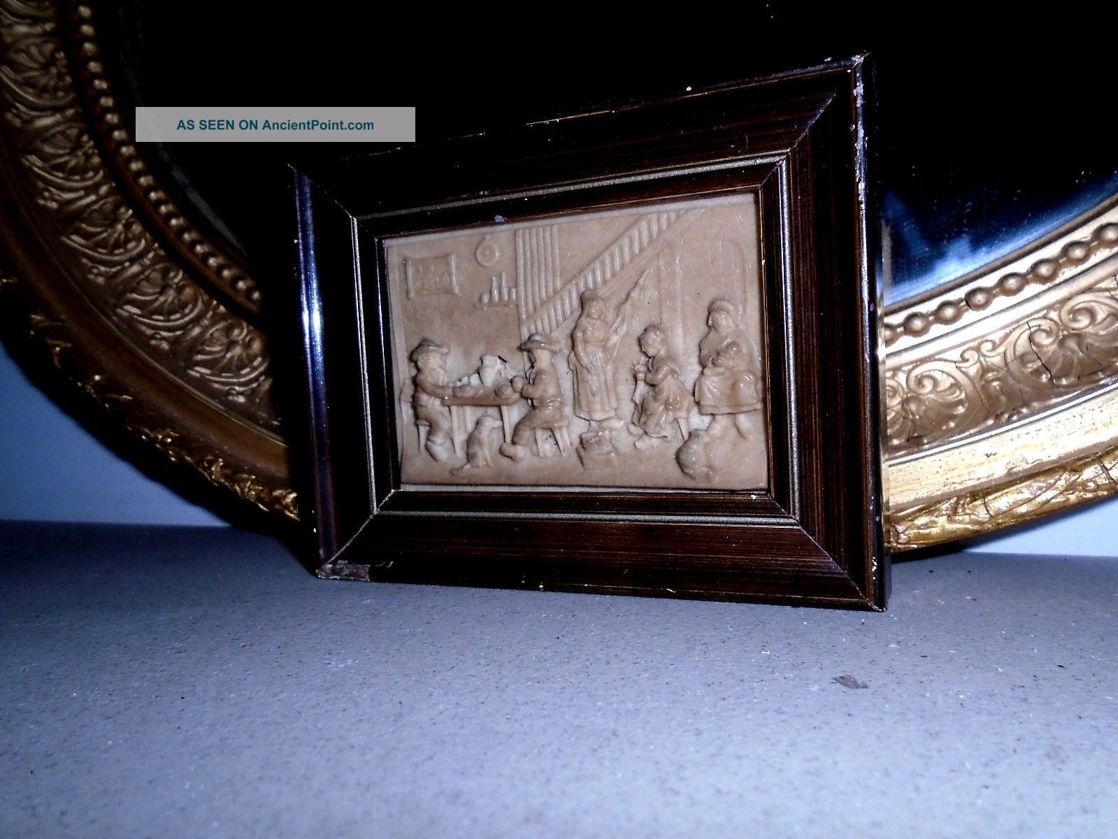 French Relief Carving In Stone (limestone) 