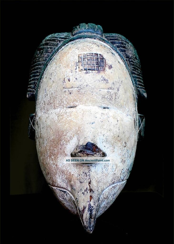 Fine Tribal Ogoni Mask Nigeria Other African Antiques photo