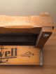 Antique Lovell No 32 Wooden Hand Crank Clothes Tub Washer Wringer Primitive Clothing Wringers photo 4