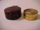 Antique Barometer Altimeter Thermometer Compass W Case Barometers photo 1