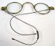 Three Interesting 18th/19th Metal Spectacles,  One With Metal Case Optical photo 3