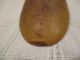 Antique - Primitive Handcarved Horn Spoon With Cut Glass Beads - Very Old - Rare Primitives photo 3